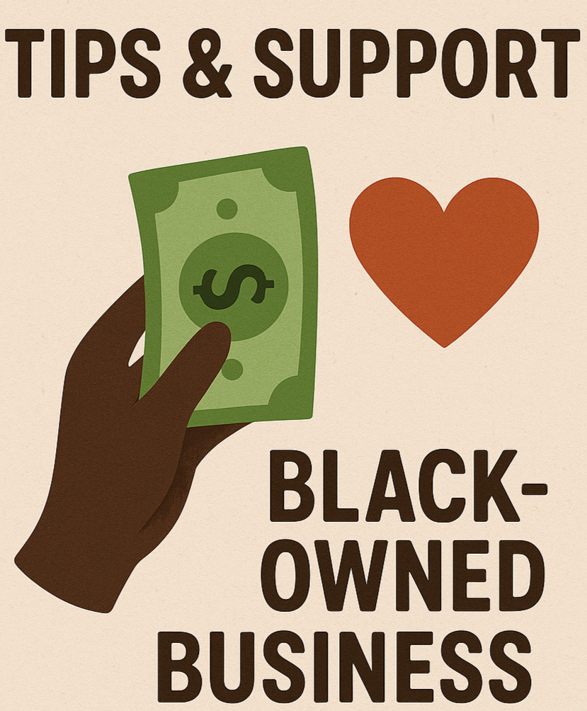 Z. Share a Tip, Support Black Business