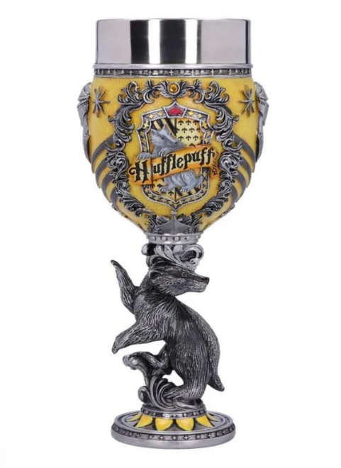 Hufflepuff Goblet Glass